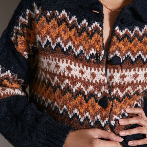 Maeve Fair Island Cardigan - Picture 4 of 14